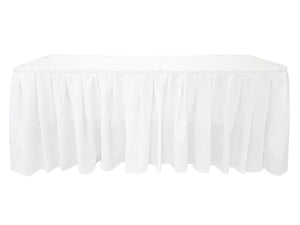 14' fire retardant table skirt