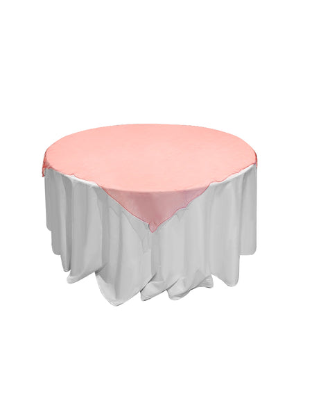 60’’ x 60’’ organza tablecloth