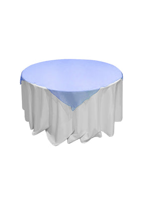 60’’ x 60’’ organza tablecloth
