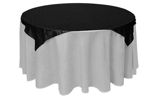 60'' x 60'' sequin tablecloth