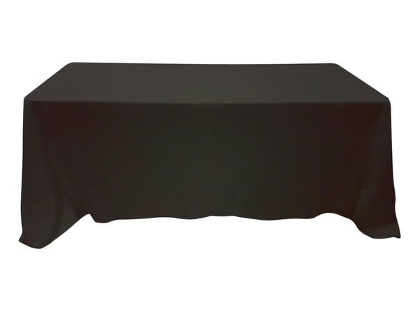 90'' x 132'' fire retardant tablecloth