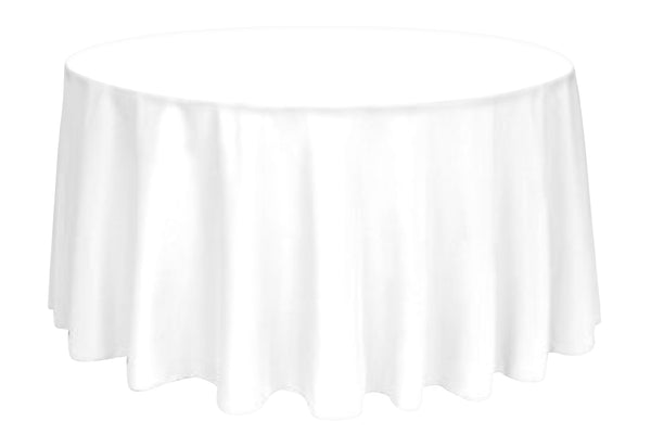 120'' round fire retardant tablecloth