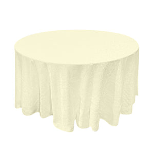 120'' round jacquard tablecloth
