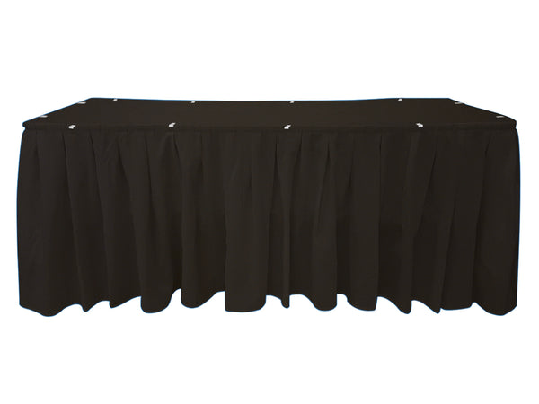 14' fire retardant table skirt