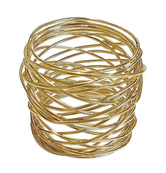 Metal napkin ring, style 7 (per dozen)
