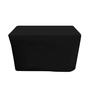 4' fitted regular fabric tablecloth