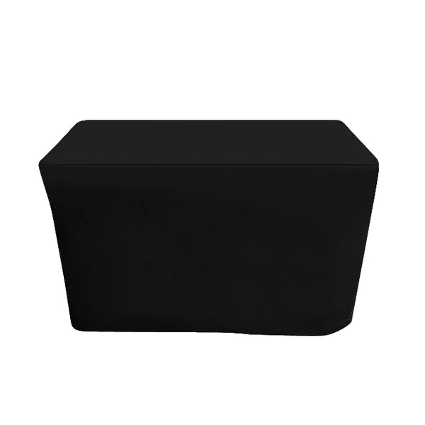 4' fitted regular fabric tablecloth