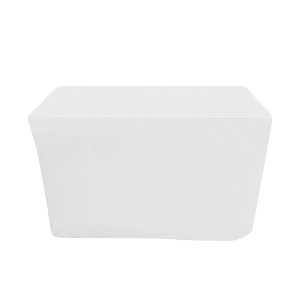 4' fitted regular fabric tablecloth