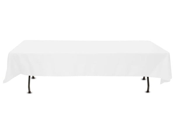 60'' x 102'' fire retardant tablecloth
