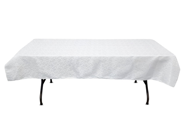 54'' x 80'' tablecloth (crystal pattern)