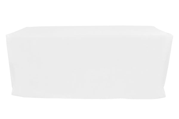 6' fitted regular fabric tablecloth