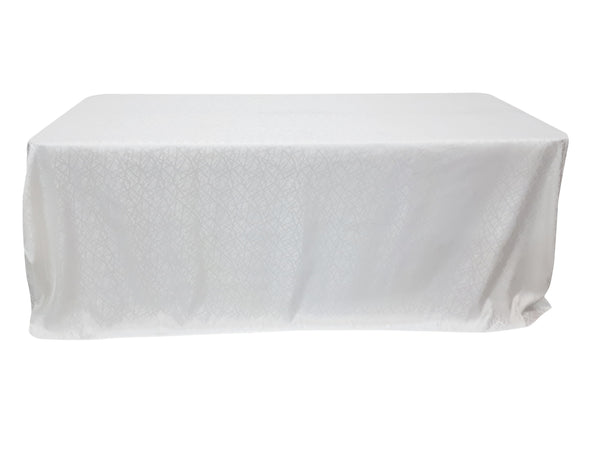90'' x 132'' tablecloth (crystal pattern)