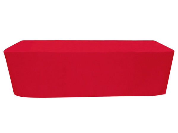 8' fitted regular tablecloth