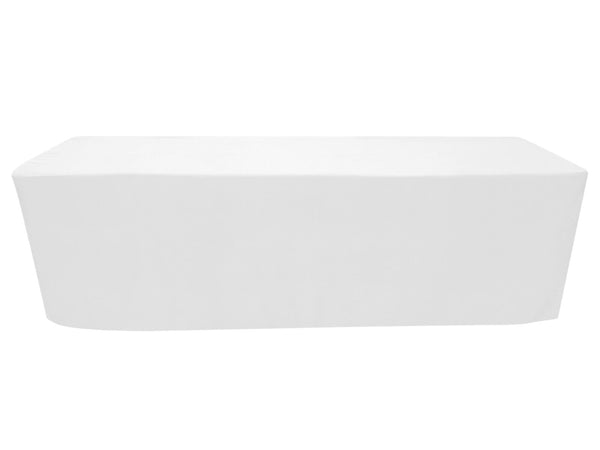 8' fitted regular tablecloth