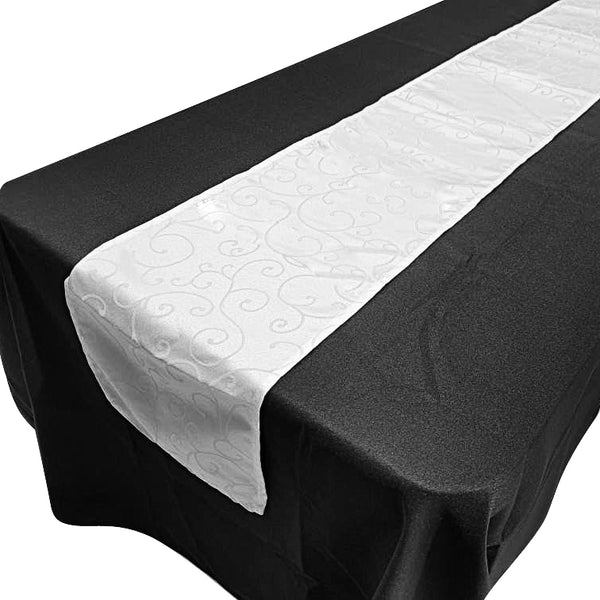 12'' x 108'' jacquard table runner